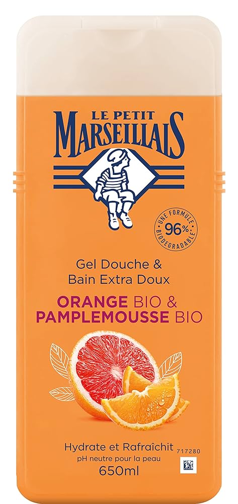Amazon.com : Le Petit Marseillais Shower Cream (Orange